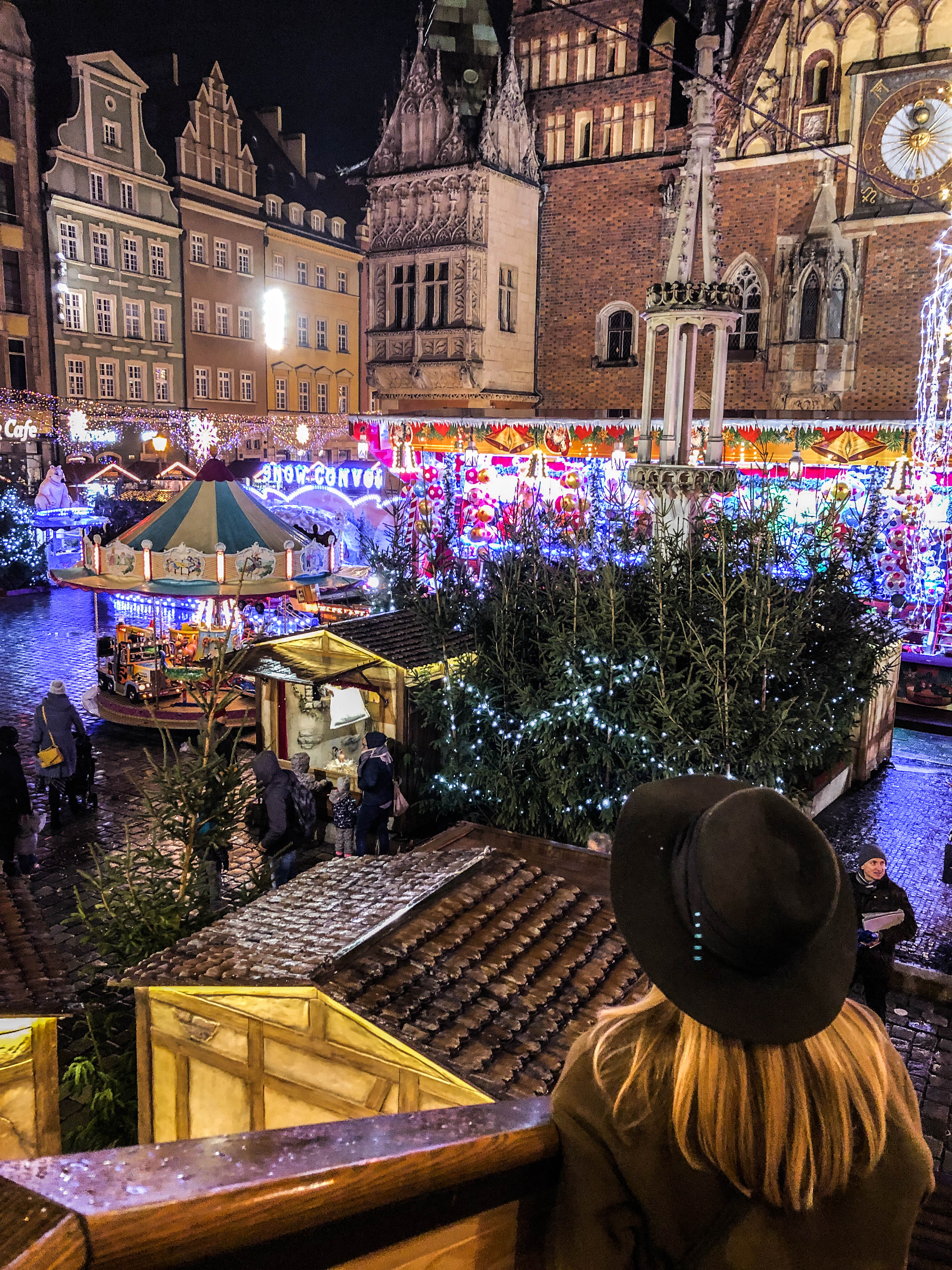 jarmark świąteczny we Wrocławiu