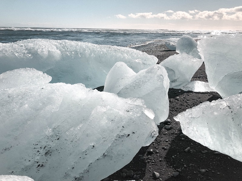 Islandia piękne lodowce