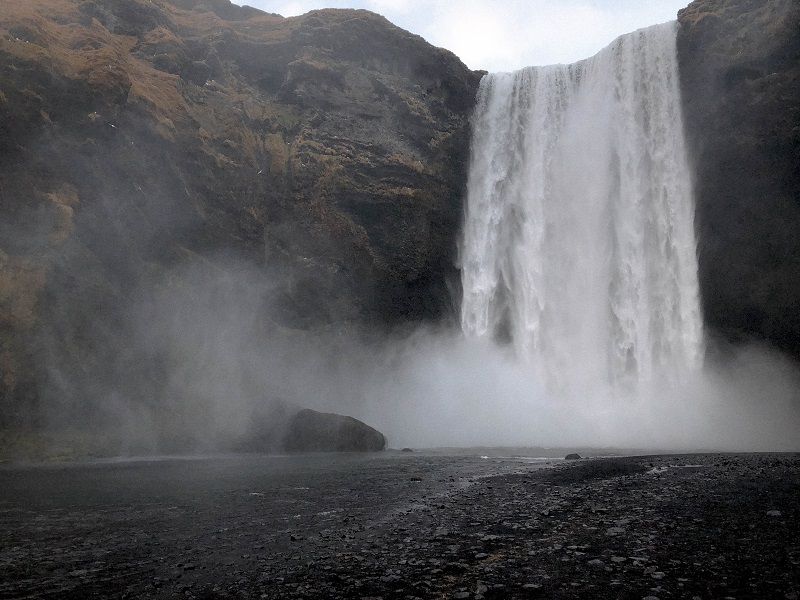 Wodospad Skógafoss