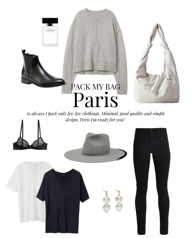 MUST HAVE PIECES FOR A WEEKEND IN PARIS
